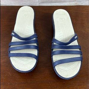 Croc Blue Sandals
